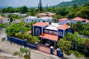 Caribbean Blue Mansion